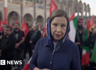 See: Emotion and politics merge in Tehran at the funeral of the former supreme leader