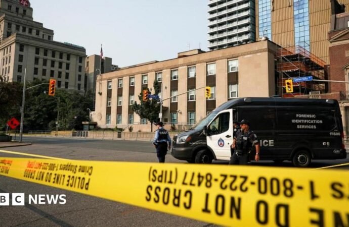 Shots fired at US consulate in Toronto for second time this year