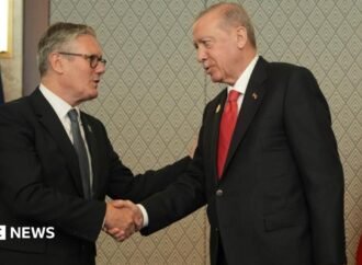 Sir Keir Starmer received arms and ammunition from Turkish president