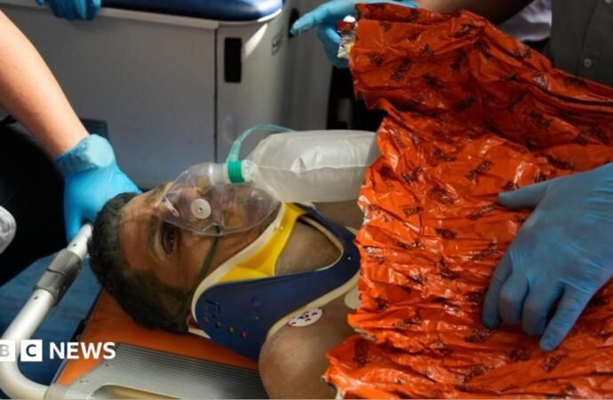Survivor of the earthquake in Venezuela was rescued alive eight days later