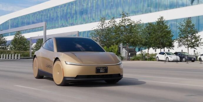 TESLA Cybercab will begin offering rides to employees at Giga Texas
