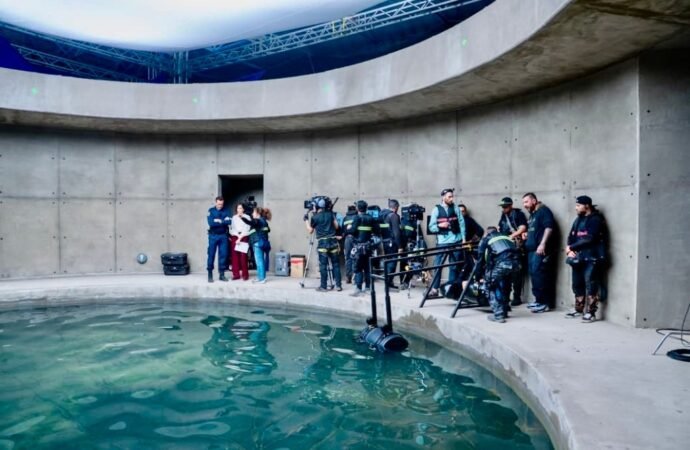 ‘The Black Demon: Atlantis’: the making of a shark thriller at 8,600 feet above sea level in Colombia