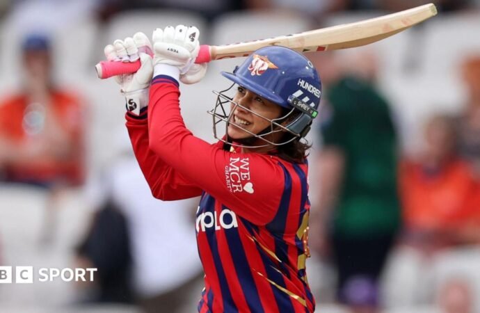 The Hundred 2026 results: Smriti Mandhana helps Manchester Super Giants beat Sunrisers Leeds