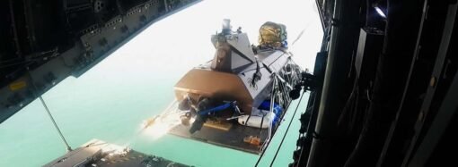 The United Kingdom Navy is launching drones from planes at 400 meters above sea level to solve one of its main problems.