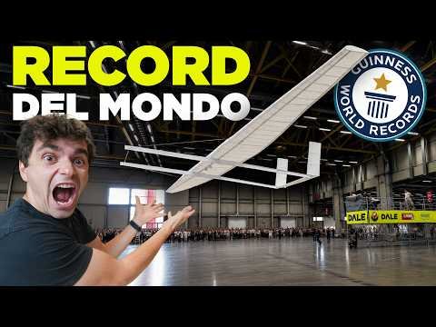 The world’s largest paper airplane has a wingspan of 65 feet