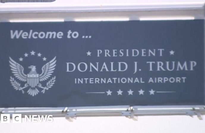 Travelers react as Florida airport renames Trump