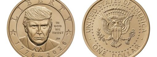 US Mint says it is making $1 coin with Trump’s face