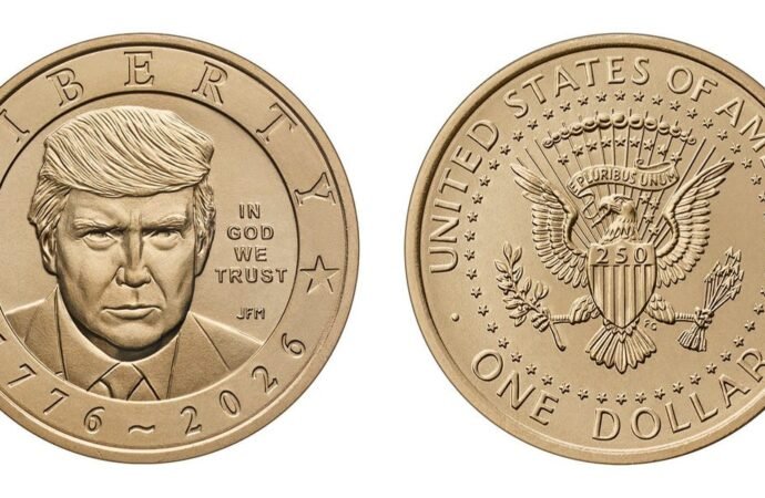 US Mint says it is making $1 coin with Trump’s face