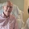 US Senator Mitch McConnell says absent due to fall and pneumonia