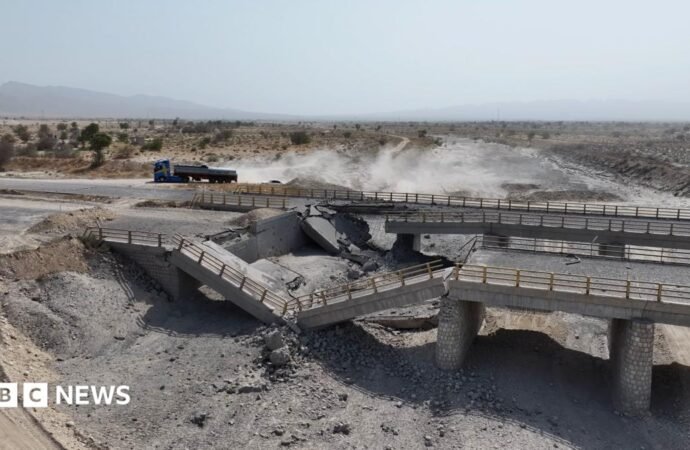 US strikes hit Iran for seventh consecutive night