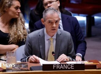 US walks out of UN Security Council meeting during France’s comments