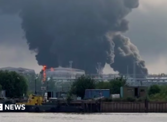 Ukraine attacks important oil terminal in Saint Petersburg, Russia