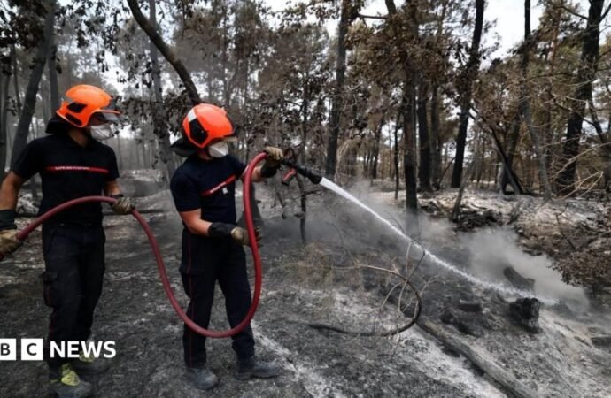 Volunteer firefighter suspected of causing devastating forest fire in France