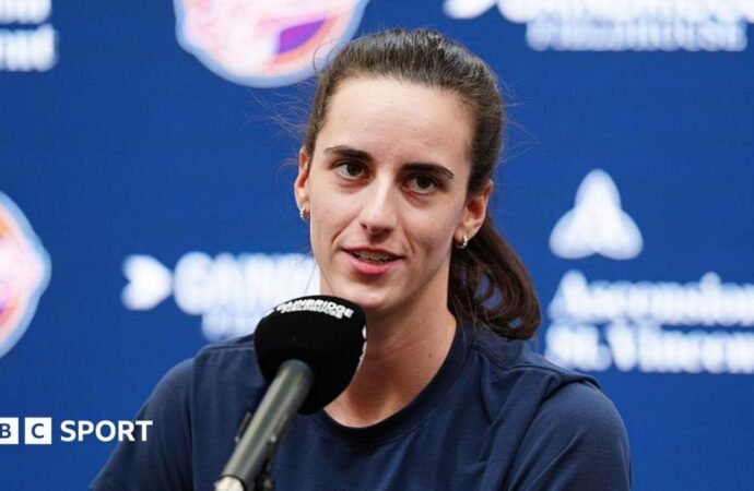 WNBA: Caitlin Clark has become ‘political football’ says NBA Silver