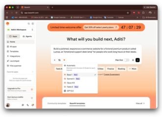 We tested the first Base44 LLM model to create a website