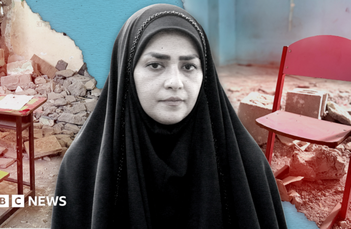 ‘What was their crime?’: BBC visits Iranian school in Minab where attack killed 120 children
