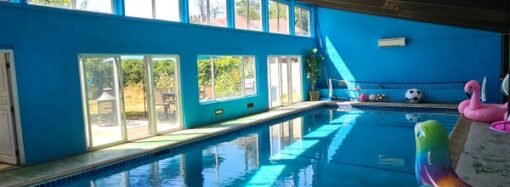 When I lost my business, I started renting out my indoor pool to make money. Now it’s my full-time job.
