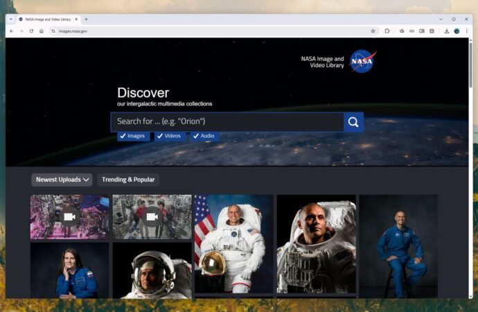 Where NASA publishes its best space photos and how to find them