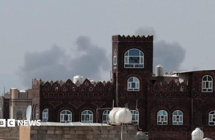 Yemen’s Houthis launch missiles at Saudi Arabia after Sana’a airport attacks