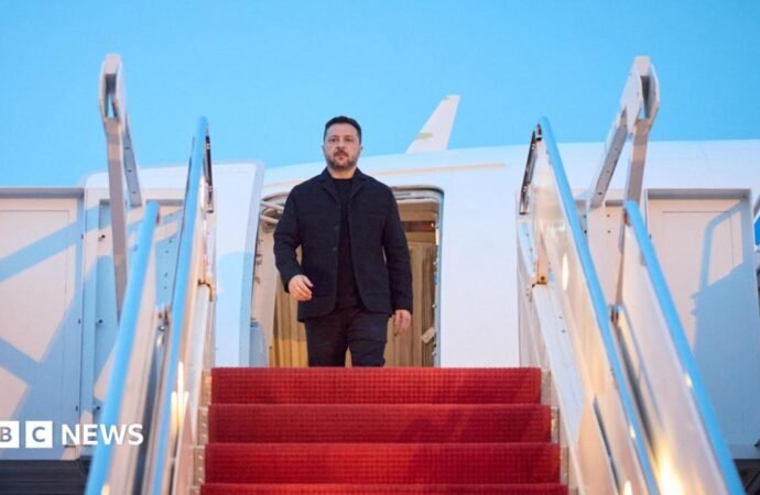Zelensky in the US to pressure Trump on air defense