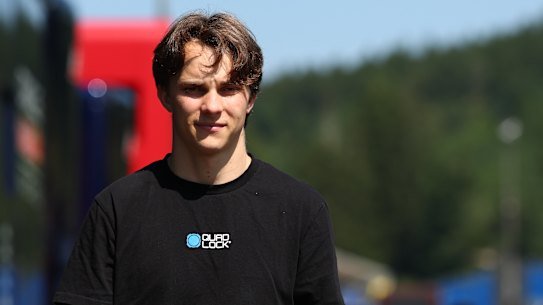 Oscar Piastri in Belgium, where he spoke about his future in Formula 1. 