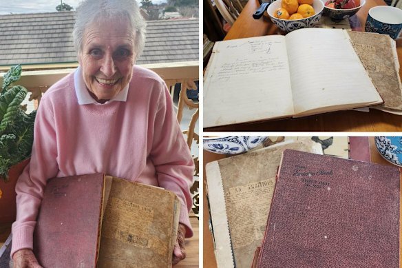 Mirandi Riwoe's new book, A Brief History of Longans, is inspired by her family's recipe books. Their mother appears in the photo with two of them.