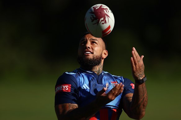 The wrecking ball of the blues, Addin Fonua-Blake.