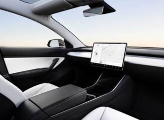 Tesla shows off Cybercab with no pedals, no steering wheel driving on public roads.