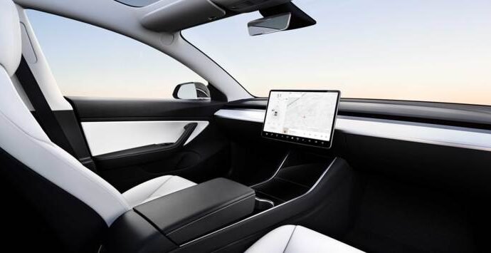 Tesla shows off Cybercab with no pedals, no steering wheel driving on public roads.