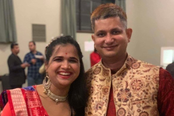 Sidharthi Kumari Sahu (left) and Sandeep Mohapatra and live Melbourne and are among the Australians reported missing after the Nepal flood disaster.
