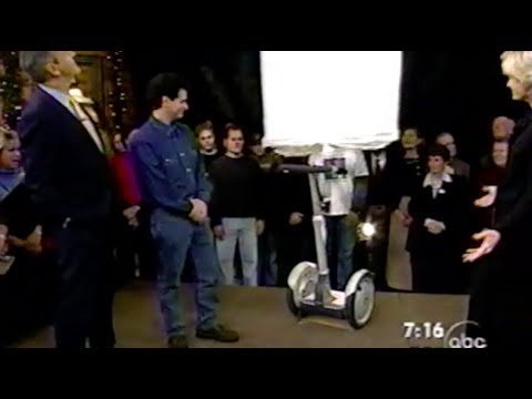 Segway intro on Good Morning America Dec 3, 2001 thumbnail