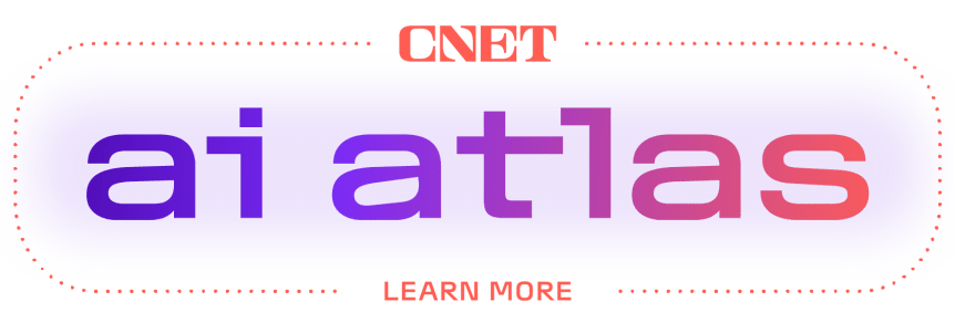 CNET AI Atlas badge; click to see more