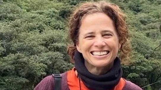 Renee Spry was on a pilgrimage when the flash floods swept the border post between Nepal and Tibet.