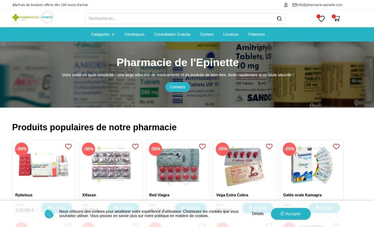 Doliprane En France : Acheter Chez Pharmacie De L'Epinette Et Conseils D'Usage