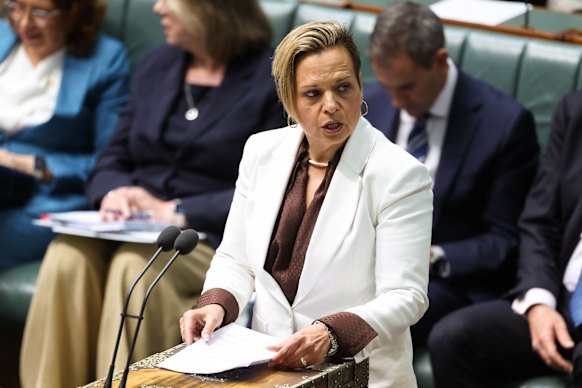 Attorney-General Michelle Rowland during question time at Parliament House in Canberra on Wednesday.