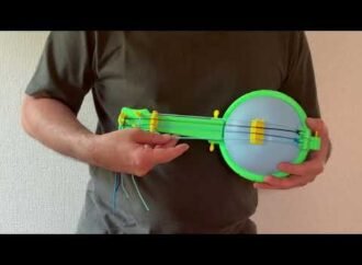 3D-printed ‘balloon banjo’ is ready for pickin’