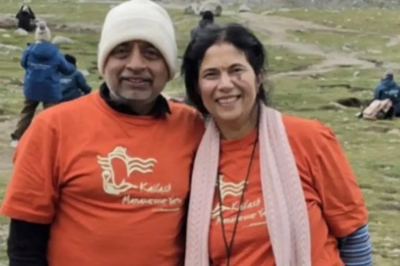 Sydney-based couple Uday and Kripa Shivamurthy are missing.