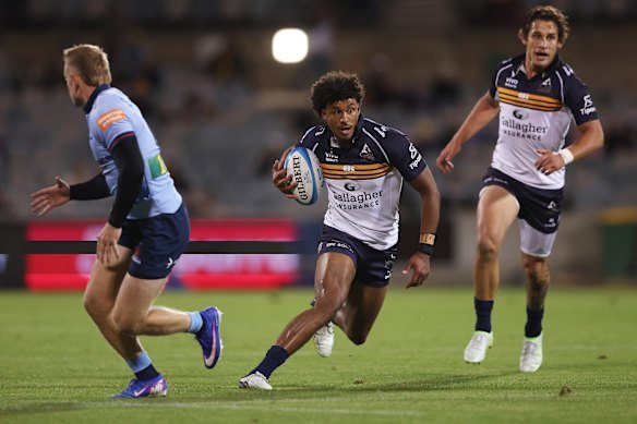 Kadin Pritchard dreams of forming a centre partnership with Treyvon at Test level for the Wallabies .