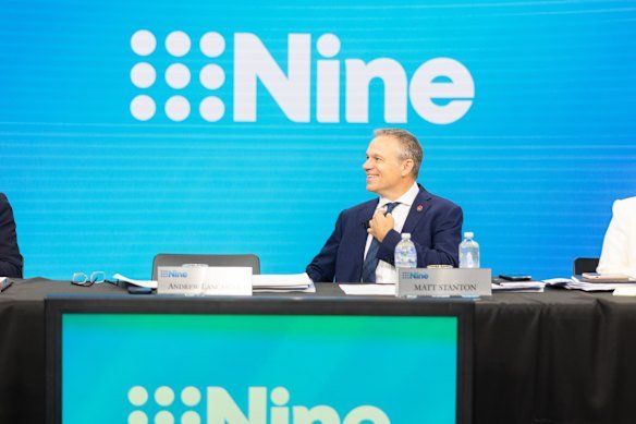 Nine CEO Matt Stanton