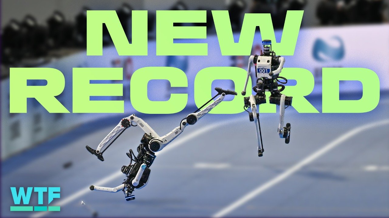 WILDEST Highlights From China's Humanoid Robot Olympics
