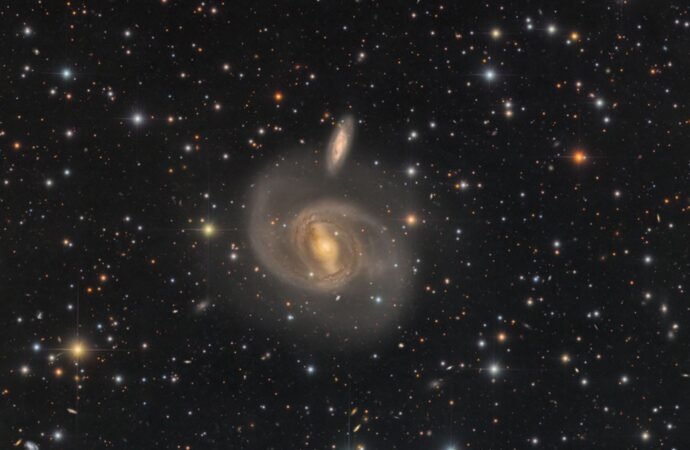 APOD: 2026 August 10 – Three Galaxy Pairs – NASA Science