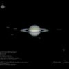 APOD: 2026 August 11 – Six Moons of Saturn – NASA Science
