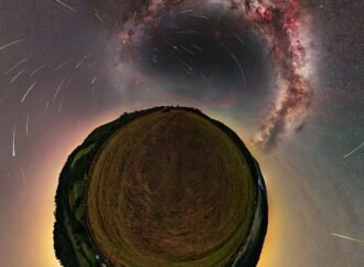 APOD: 2026 August 12 – Perseids over a Little Planet – NASA Science
