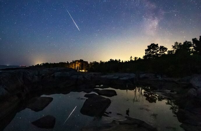 APOD: 2026 August 15 – Bright Perseids from Sweden – NASA Science