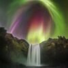APOD: 2026 August 27 – Colorful Aurora over an Icelandic Waterfall – NASA Science