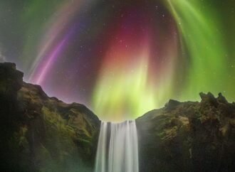 APOD: 2026 August 27 – Colorful Aurora over an Icelandic Waterfall – NASA Science