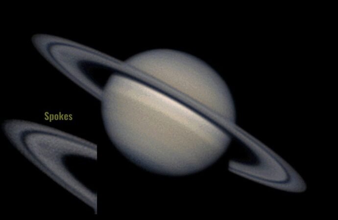 APOD: 2026 August 5 – Spokes on Saturn’s B Ring – NASA Science
