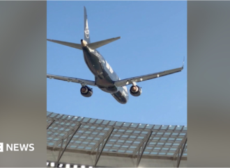 Airlink stunt: South African airline defends low-altitude flight over packed stadium
