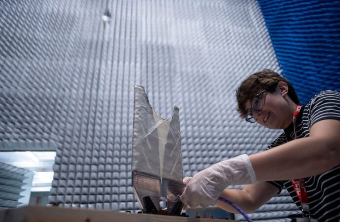 Antenna Testing for NASA’s SkyFall Mission – NASA Science