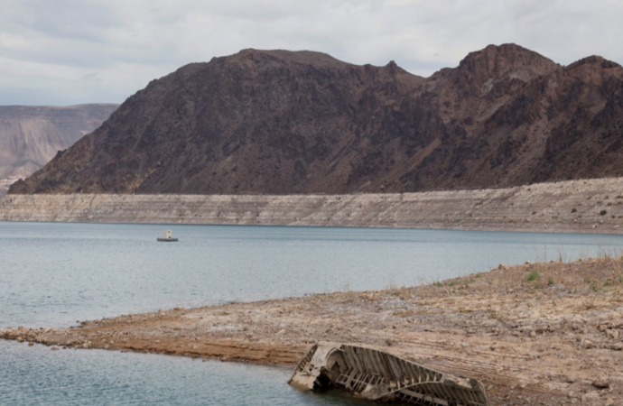 Apparent human remains found in US reservoir as water levels hit record low